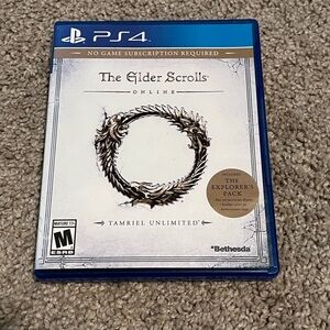 PS4 Elder Scrolls game